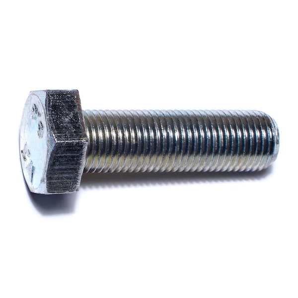 Midwest Fastener Class 8.8, M12-1.25 Hex Head Cap Screw, Zinc Plated Steel, 40 mm L, 25 PK 51360 - main